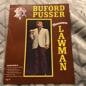 Buford Pusser TN Lawman memorial booklet. Paperback with some wear.  1983